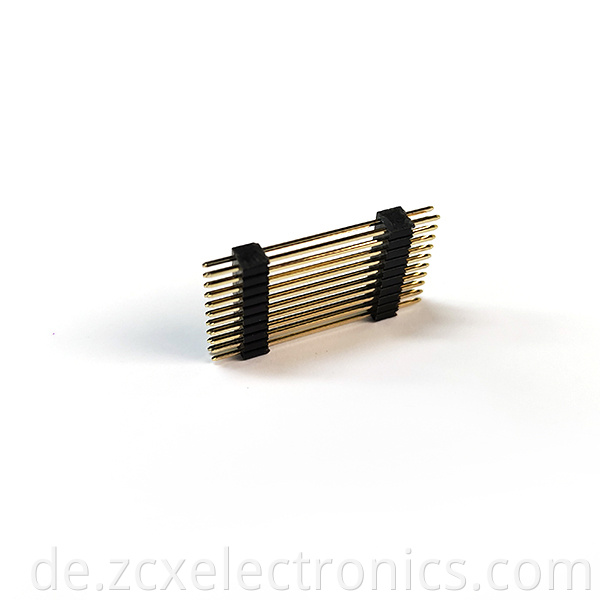 1,27 mm Dual -Plastik -männliche Stiftstiftanschlüsse 1.27mm dual plastic Male Pin Connectors